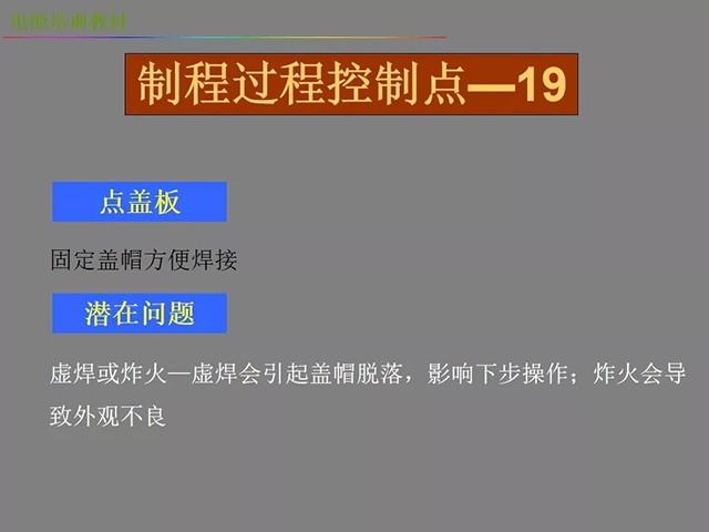 鋰電池廠家詳解:鋰電池生產工藝注意問題(圖)