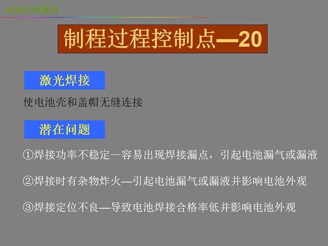 鋰電池廠家詳解:鋰電池生產工藝注意問題(圖)